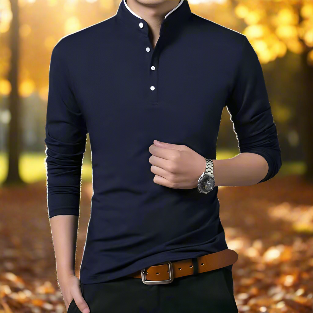 Parker Polo Shirt Long Sleeve