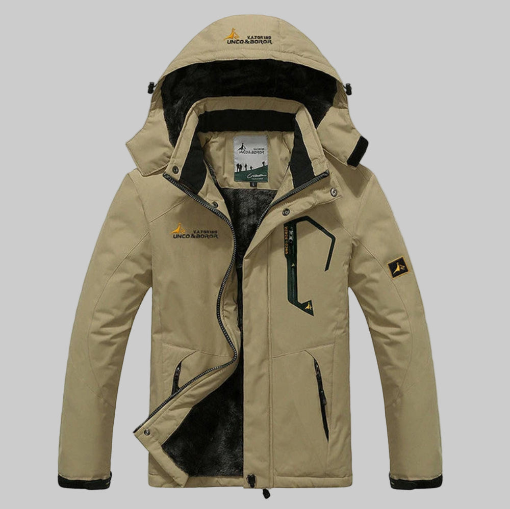 Nanuk Men's Warm Hooded Anorak Jacket