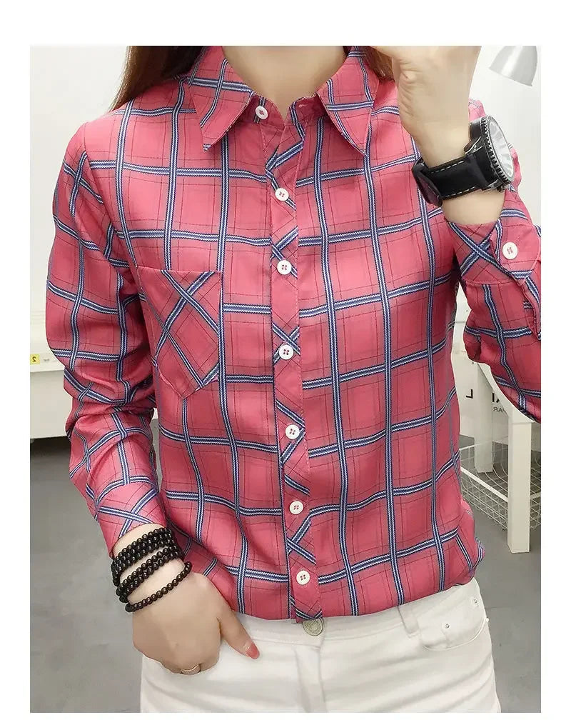 Pamela Plaid Shirt