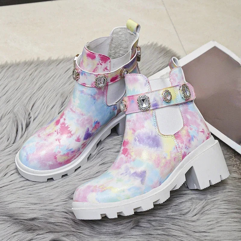 Franny May Rhinestone Boot