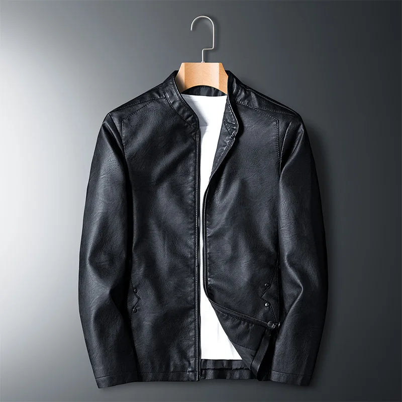 Luka Leather Motorcycle Jacket Plus Size
