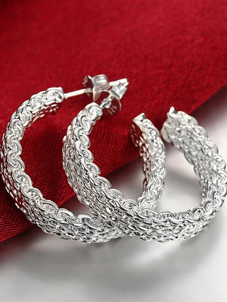 Kensington 925 Sterling Silver Stud Earrings