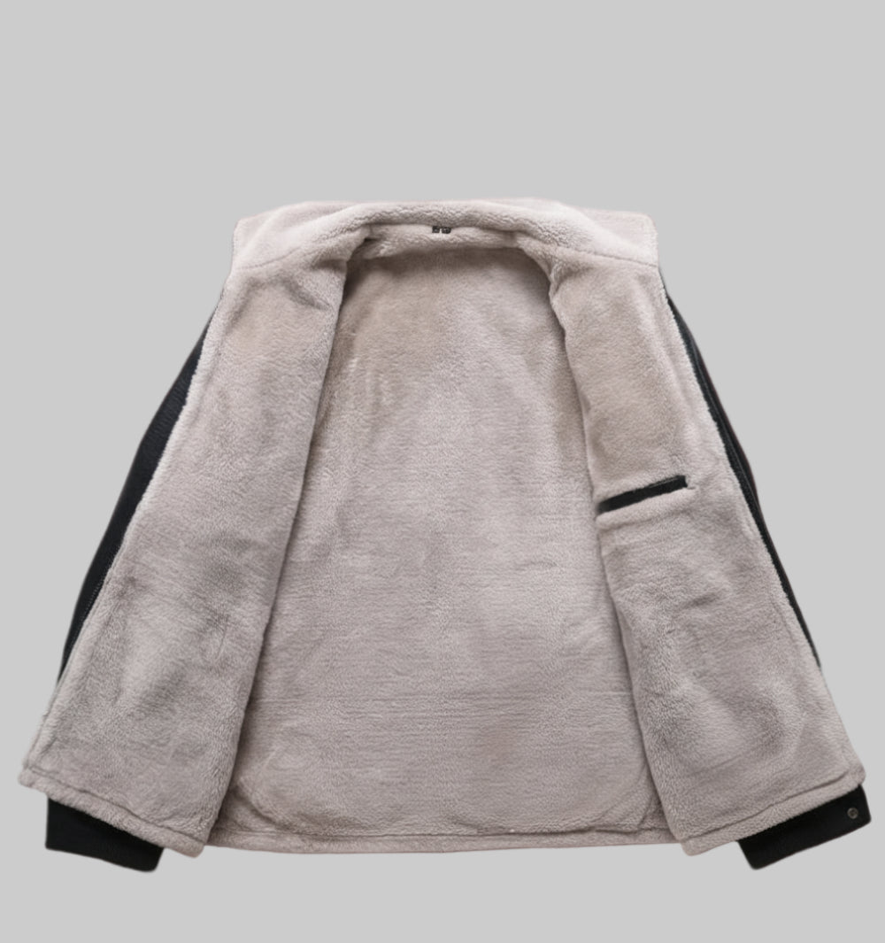 Choppers Warm Motorcycle Leather Bomber