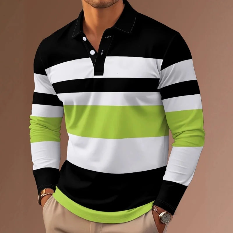 Parker Men's Polo Rugby Sport Shirt