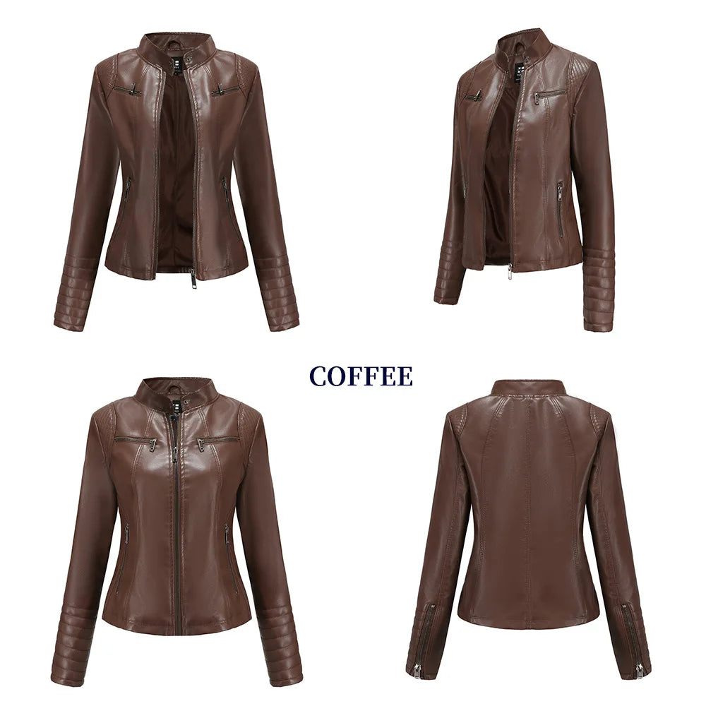 Alisha Anton Slim Leather Jacket