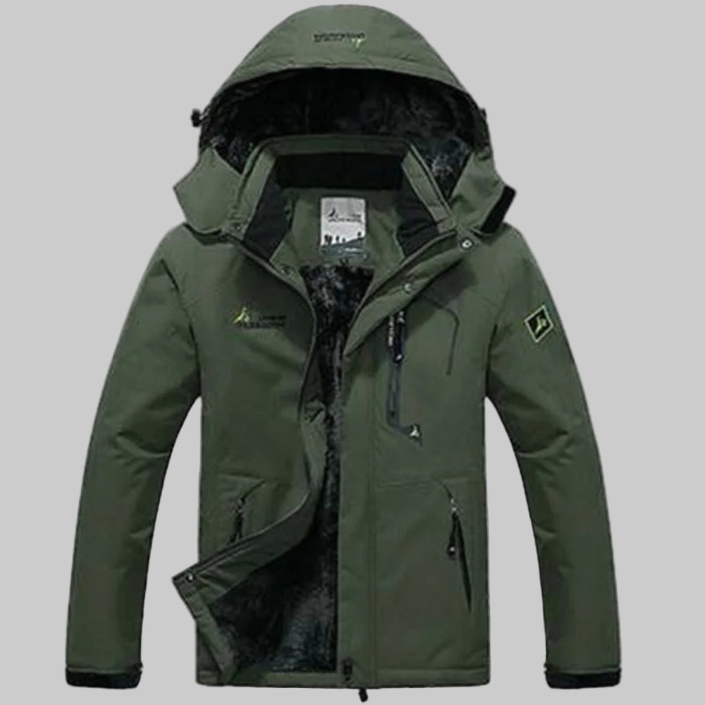 Nanuk Men's Warm Hooded Anorak Jacket