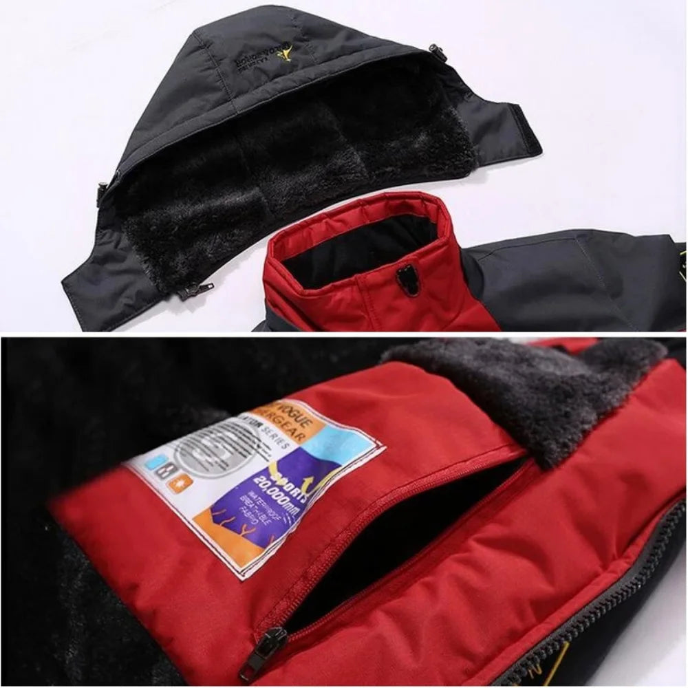 Nanuk Men's Warm Hooded Anorak Jacket