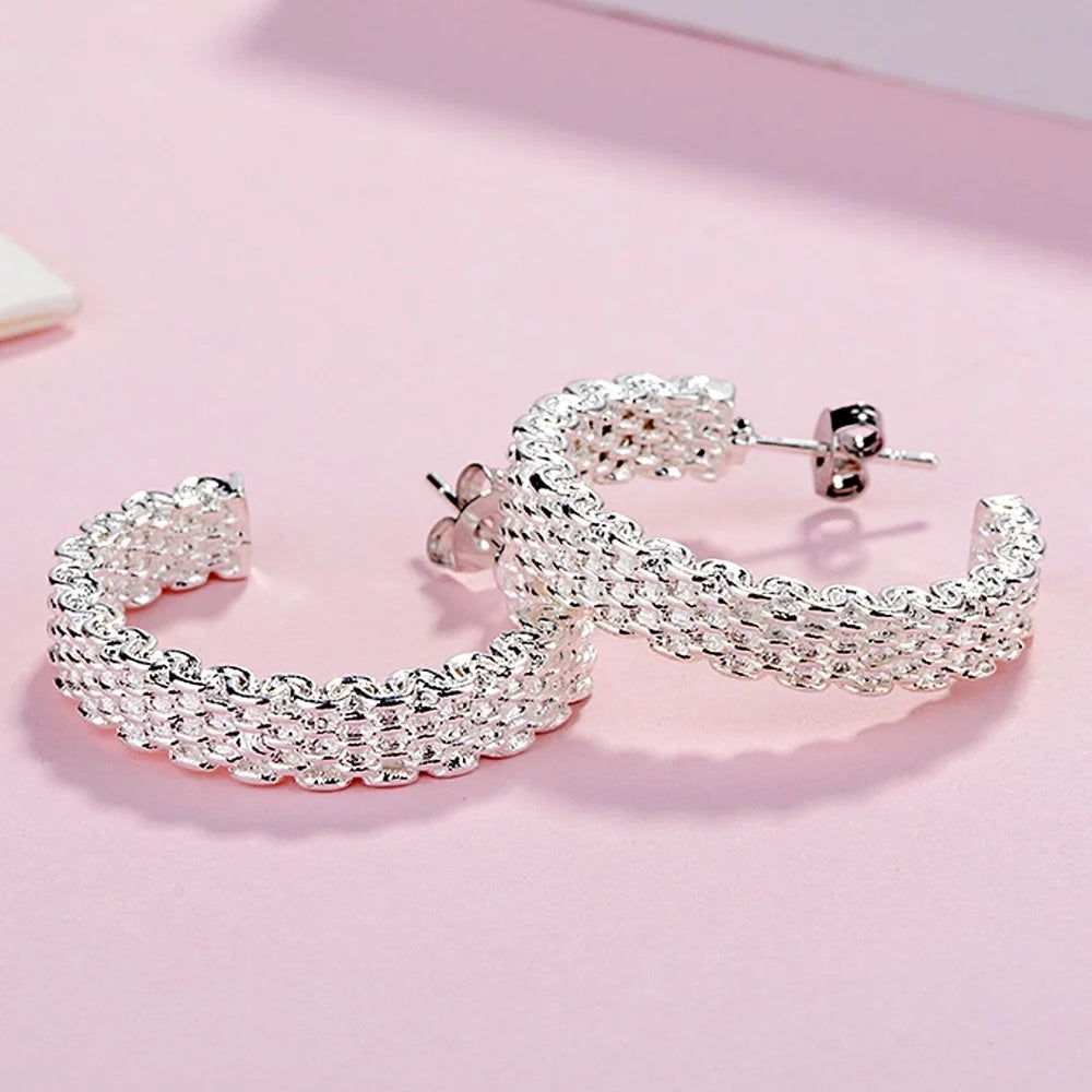Kensington 925 Sterling Silver Stud Earrings