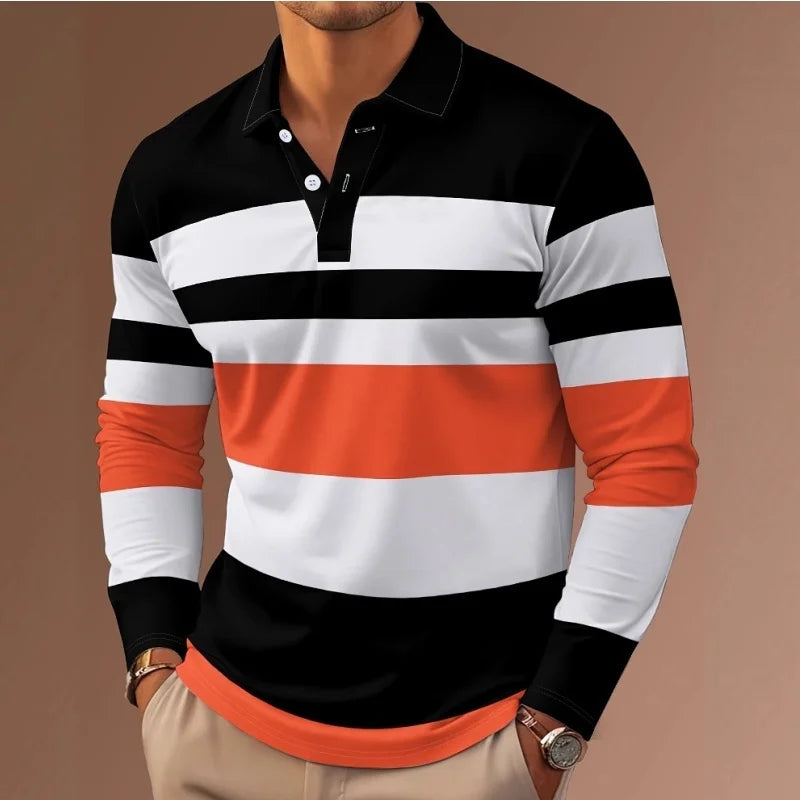Parker Men's Polo Rugby Sport Shirt