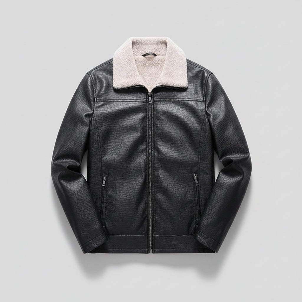 Choppers Warm Motorcycle Leather Bomber