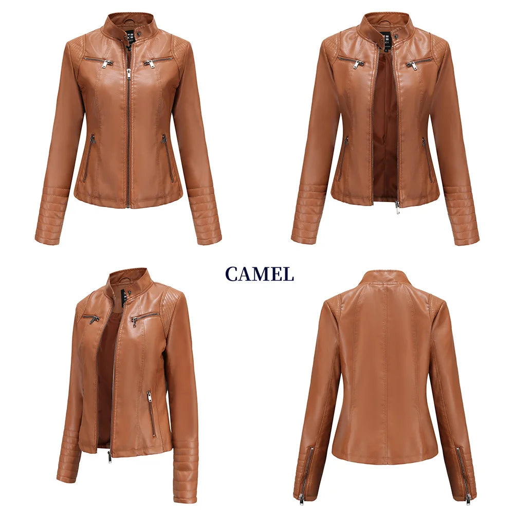 Alisha Anton Slim Leather Jacket