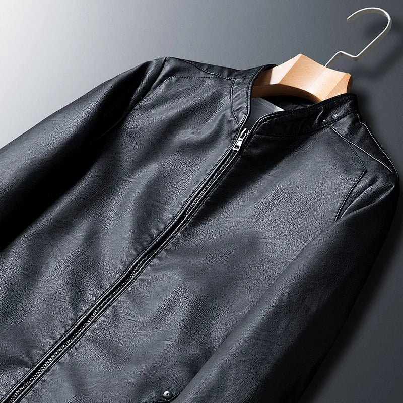 Luka Leather Motorcycle Jacket Plus Size