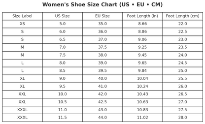 color_size chart