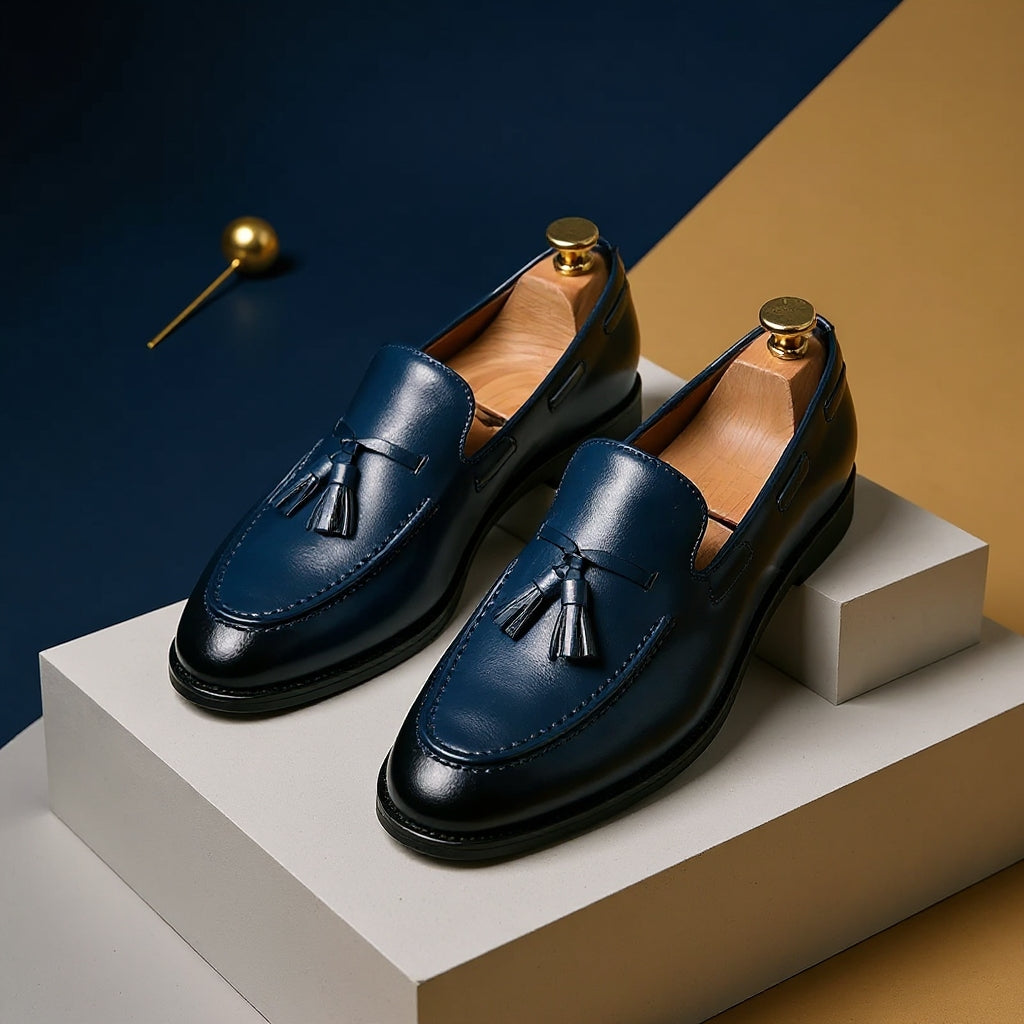 Tarenti Tassel Leather Loafers