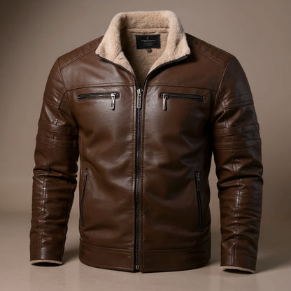 Choppers Leather Bomber