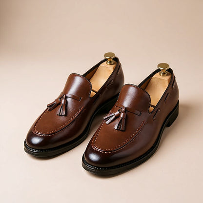 Tarenti Tassel Leather Loafers