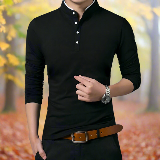 Parker Polo Shirt Long Sleeve