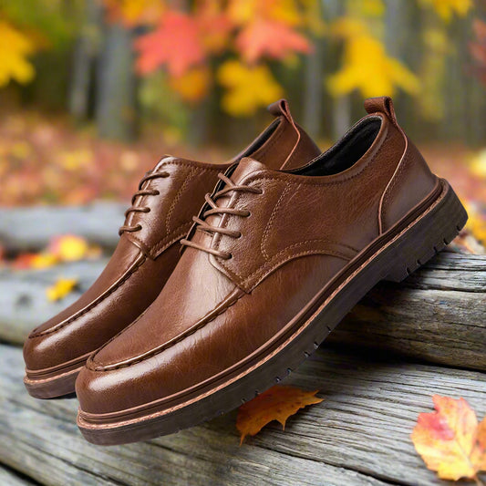 Garrett Genuine Men’s Leather Work Boots