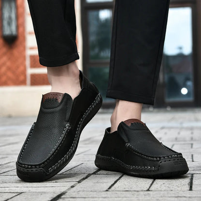 Hudson Handmade Leather Loafers
