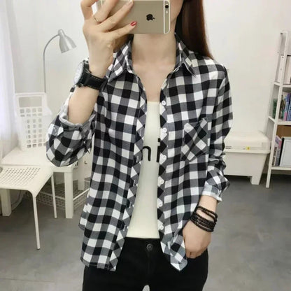 Pamela Plaid Shirt