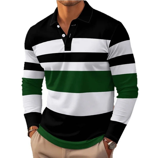 Parker Men's Polo Rugby Sport Shirt
