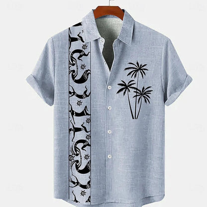 Phoenix Retro Linen Shirt