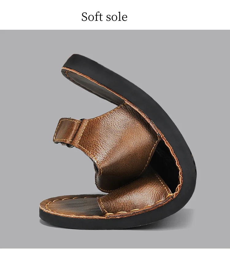 Livorno Leather Sandals