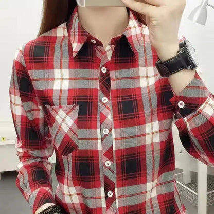 Pamela Plaid Shirt