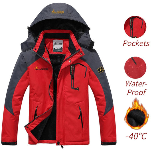 Nanuk Men's Warm Hooded Anorak Jacket