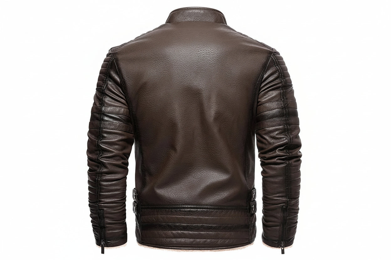 Choppers Leather Bomber