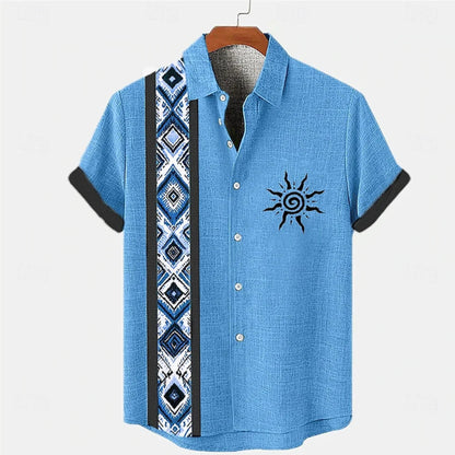 Phoenix Retro Linen Shirt
