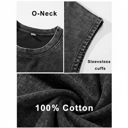 Black t-shirt with details on neck, sleeves, and fabric texture.