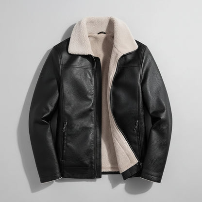 Choppers Warm Motorcycle Leather Bomber