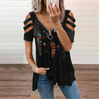 Kenna Feather Blouse