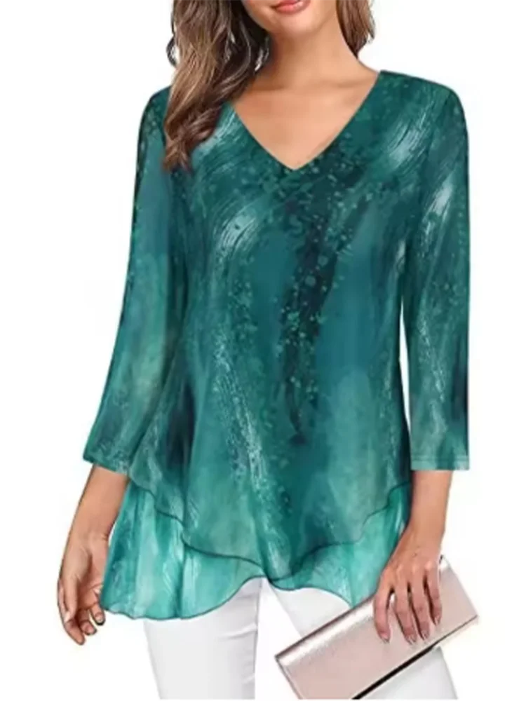 Melanie V-Neck Blouse