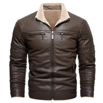 Choppers Leather Bomber