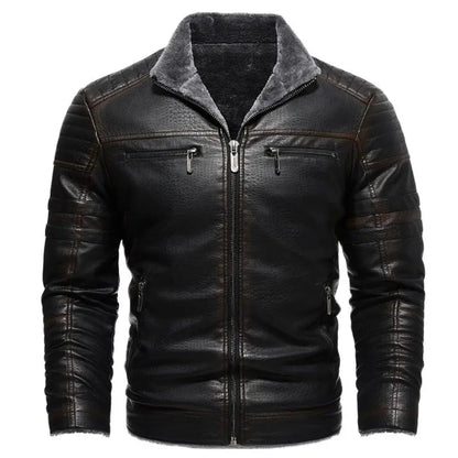 Choppers Leather Bomber