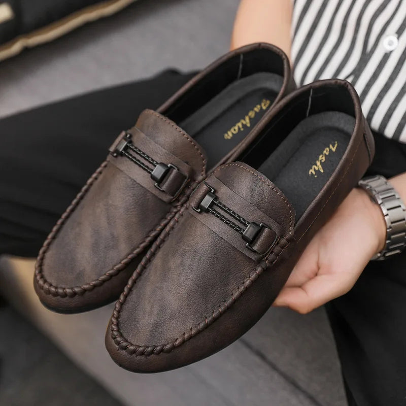 Leandro Leather Loafers