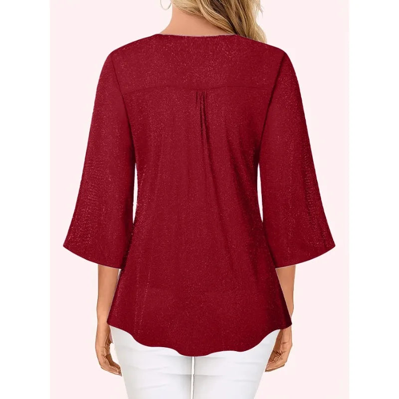 Priscilla Blouse Size L to 4XL