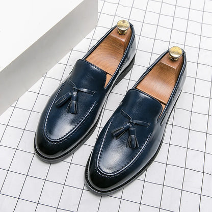 Tarenti Tassel Leather Loafers