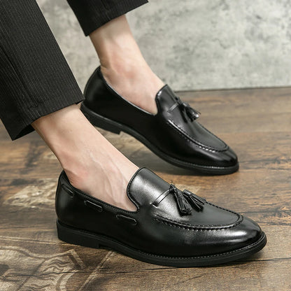 Tarenti Tassel Leather Loafers