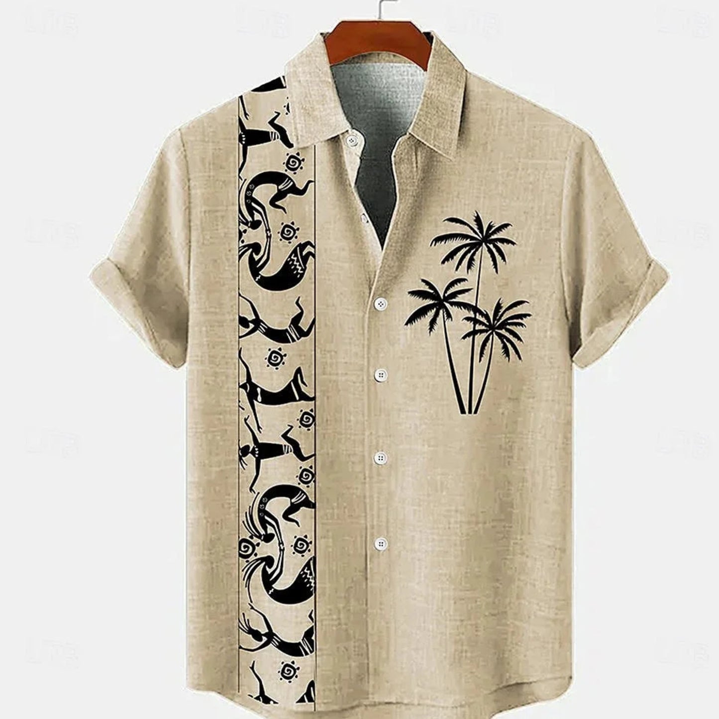 Phoenix Retro Linen Shirt