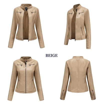 Alisha Anton Slim Leather Jacket
