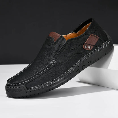 Hudson Handmade Leather Loafers