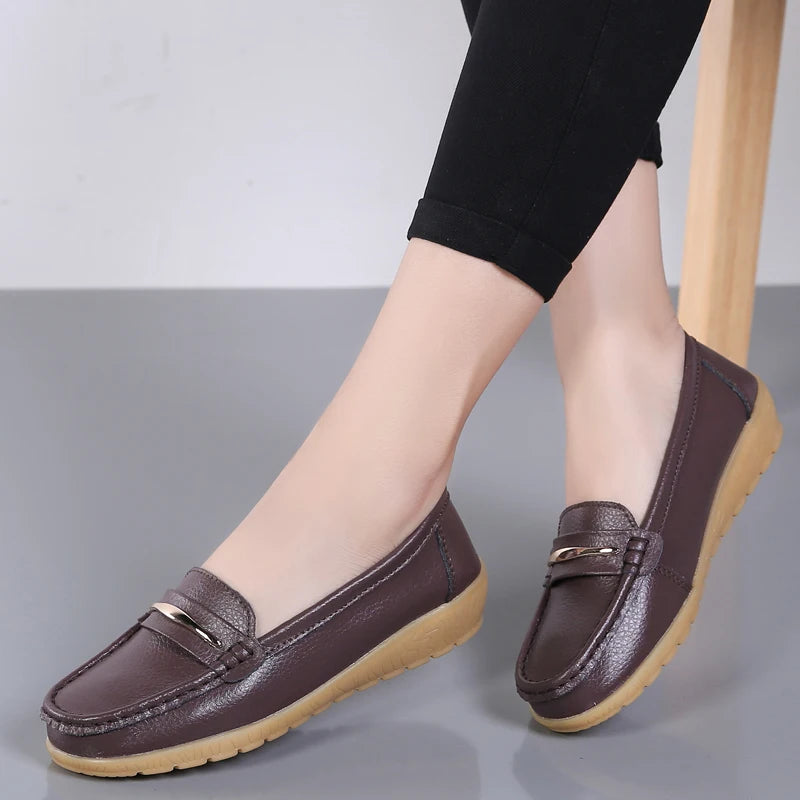 Laura Leather Loafers