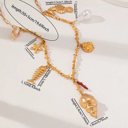 Mimi Seashell  Necklace