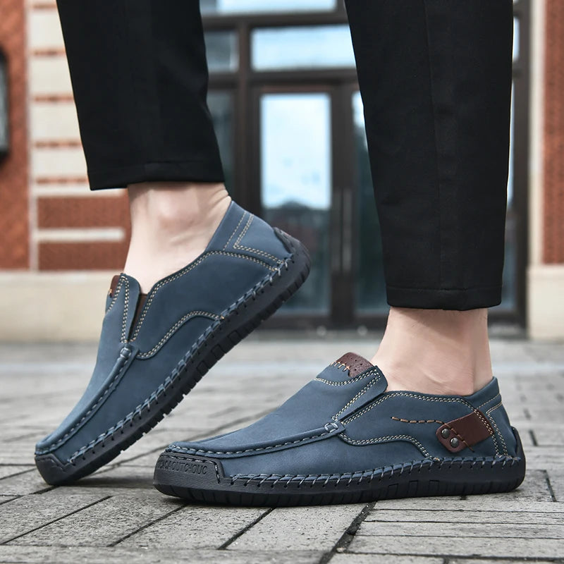 Hudson Handmade Leather Loafers