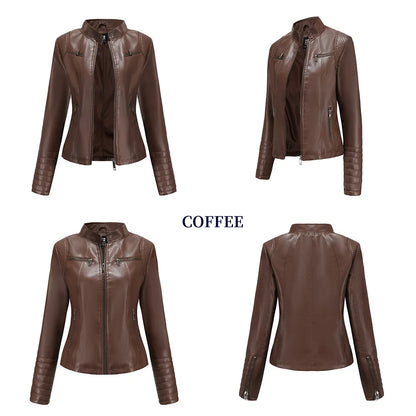 Alisha Anton Slim Leather Jacket