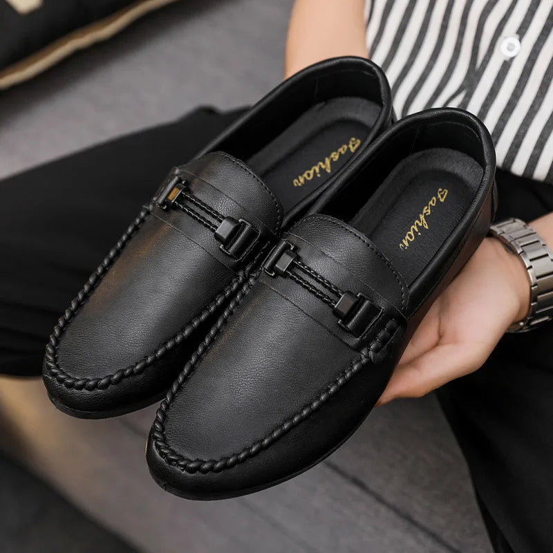 Leandro Leather Loafers