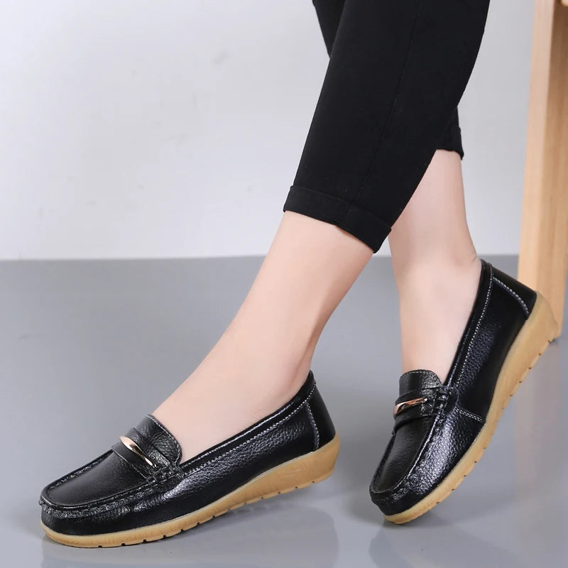 Laura Leather Loafers